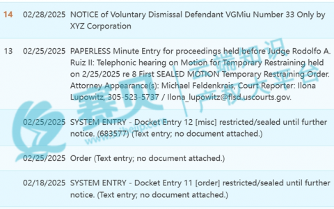 【24-cv-25046】Wall Panel网格架TRO专利维权，立即停售下架！已批准TRO冻结令！