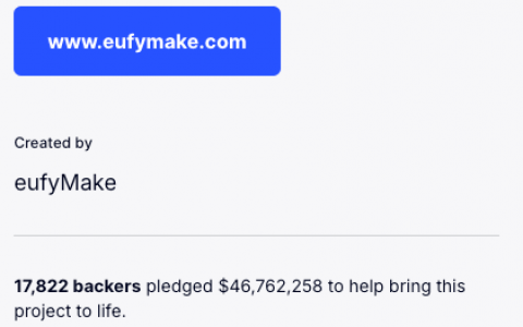 众筹了4676万美金的eufymake推广流程要点拆解