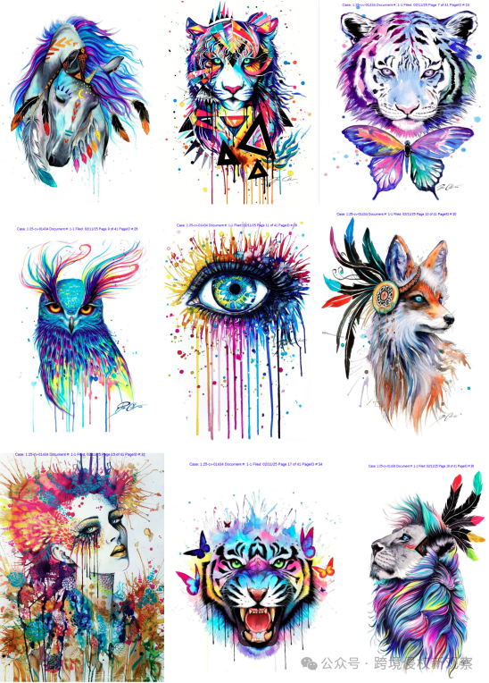 Keith律所再次为Jumali、Svenja发起版权维权！共维权26幅作品！