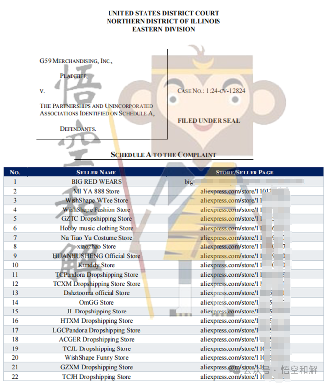 又有近600家店铺被告！Suicideboys 乐队商标维权以及Kitsch日用品牌又一款产品卷发器版权维权！