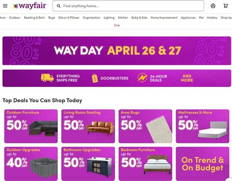 Wayfair的WayDay促销活动规则？2025年最新WayDay促销规则全面解读