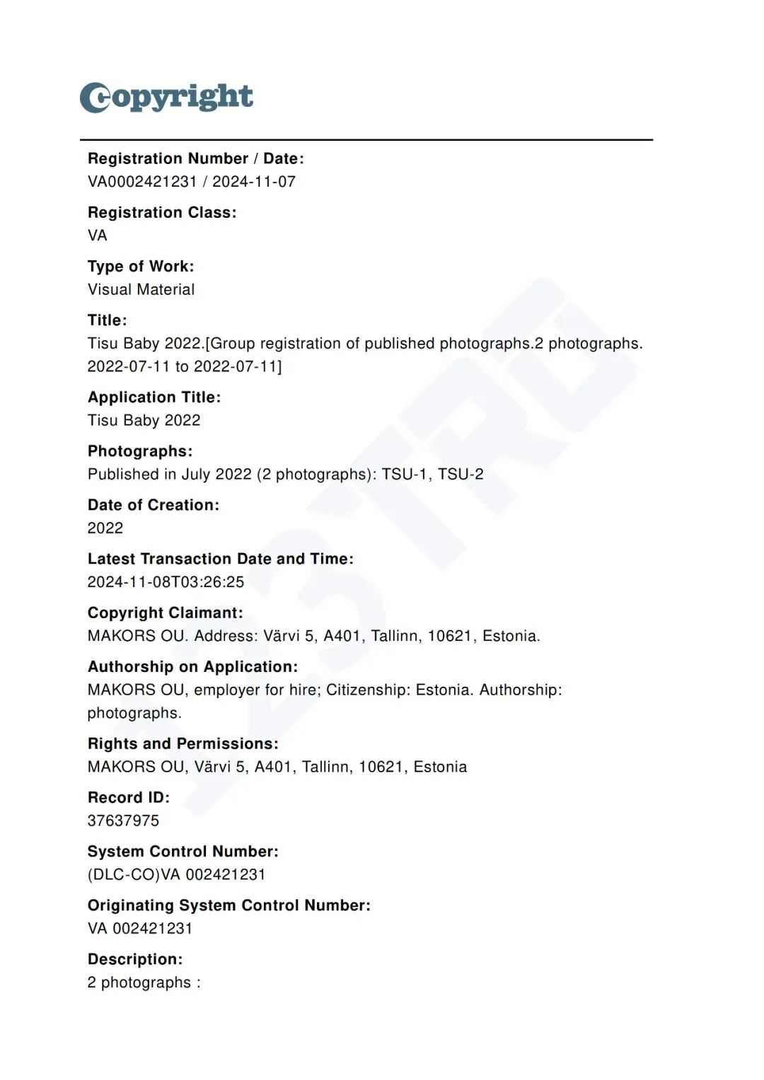 又一中文商标维权；曝3起案件：母婴、表带、墙饰类目