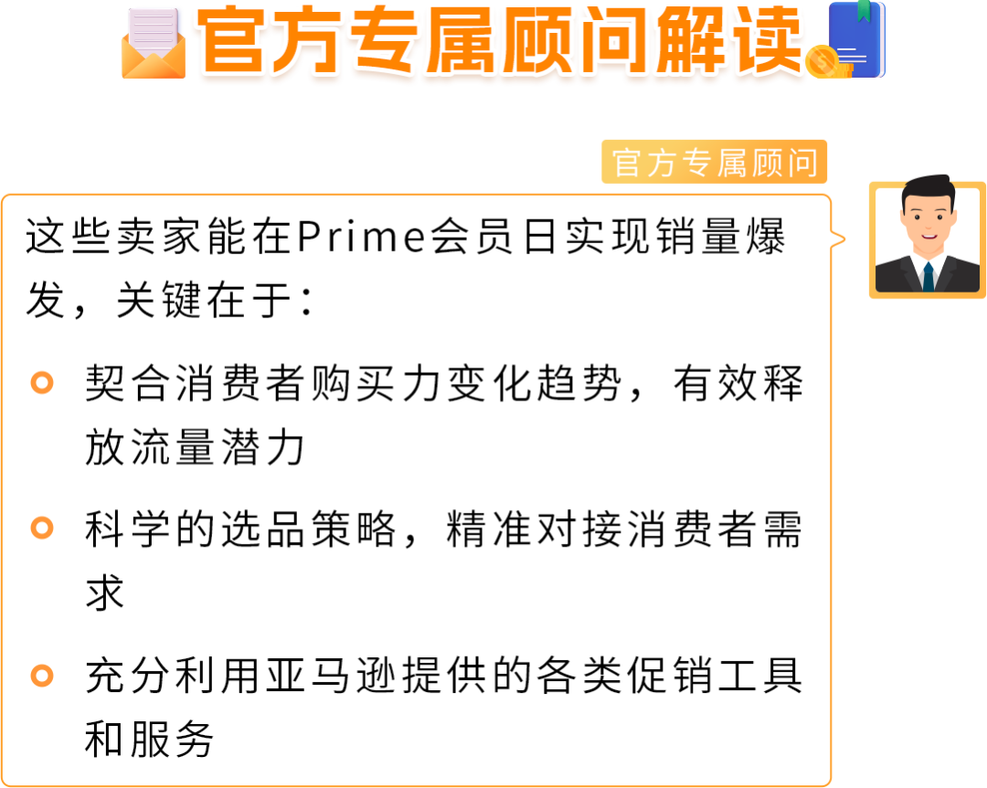 亚马逊官方专属顾问深度复盘来了！独家分享“Prime会员日大卖秘籍”