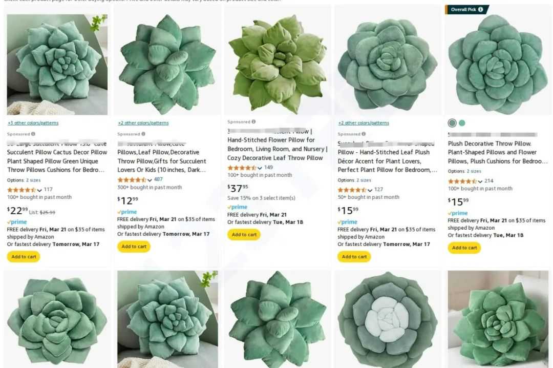 植物类抱枕成选品雷区！（13名中国卖家因税务被抓）