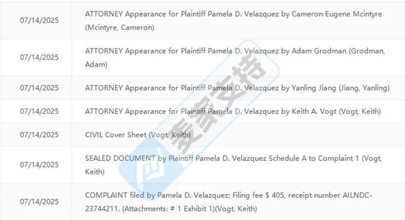 25-cv-07940，从Lisa到Joe，Keith律所连环出击，历史主题画正维权